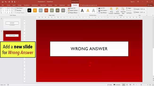 Wrong Answer PPT Game