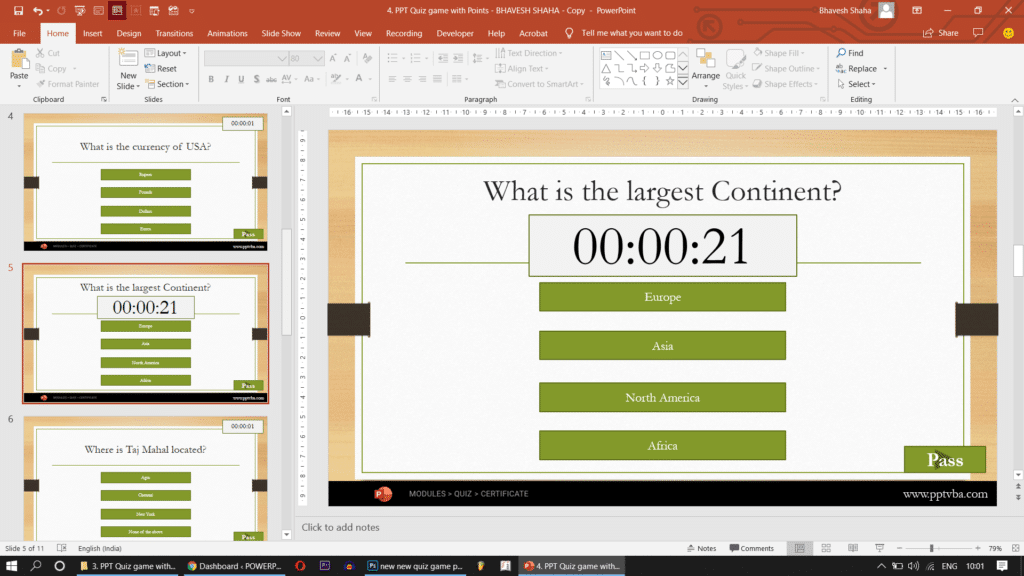 quiz Archives PowerPoint Templates & Games