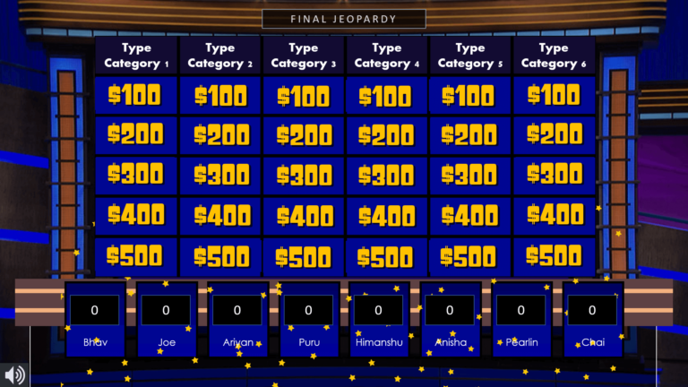 Создание игры jeopardy в powerpoint