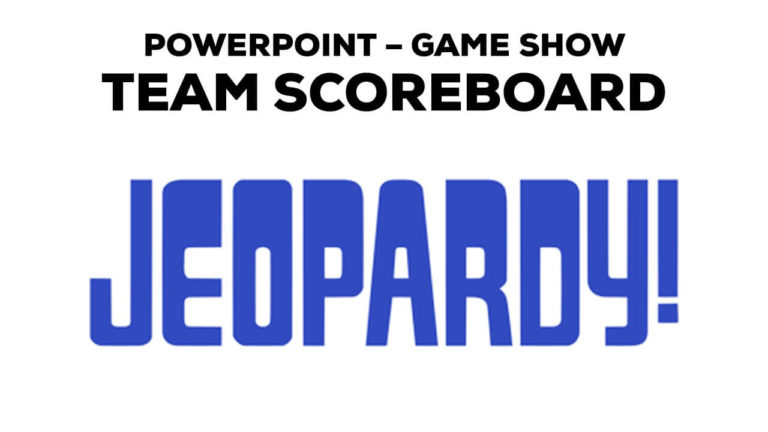 How to make Jeopardy Game in PowerPoint VBA with Scoreboard - PowerPoint Visual Basic Applications